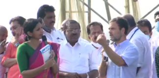 Rahul Gandhi addresses fishermen in Kerala