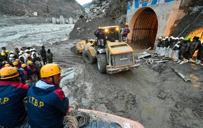 Uttarakhand tapowan Tunnel