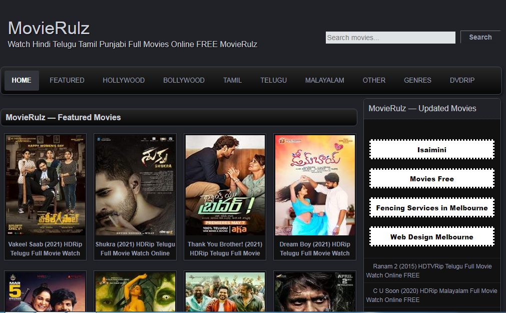 4 Movierulz.vpn Download Telugu Movies 2021: to watch and download 10MovieR...