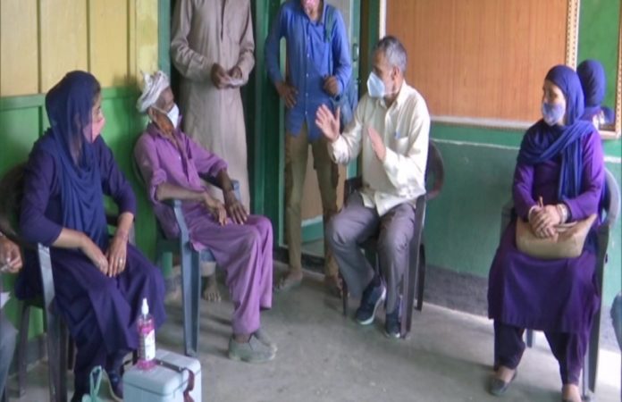 Vaccination in Jammu Kashmir