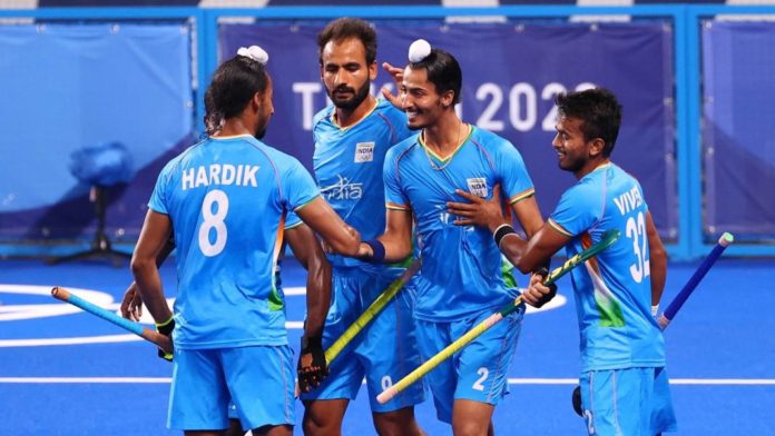 indian hockey team win in tokyo olympic