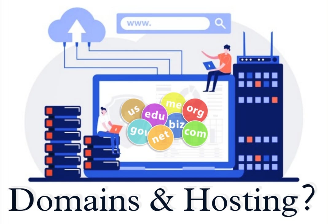 difference between hosting and domain