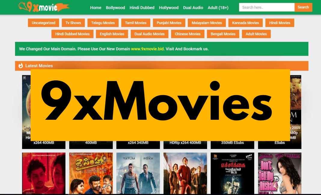 9xmovies 2022: New Bollywood, Hollywood, Hindi Dubbed, TV Series download