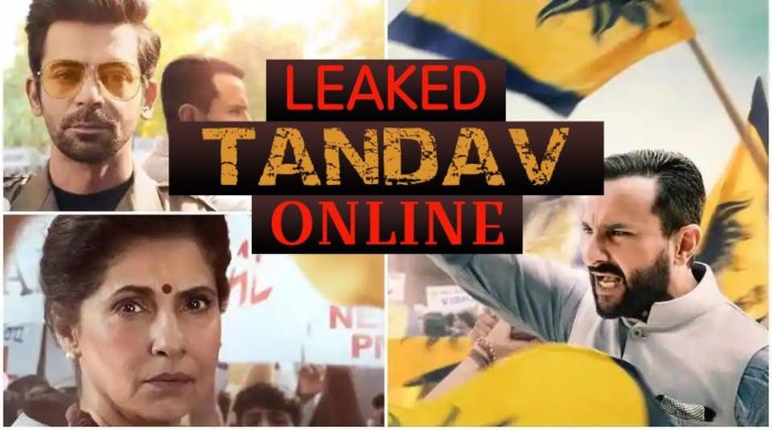 Tandav Webseries Download Leaked By Filmyzilla in 300MB, 700MB HD Movie