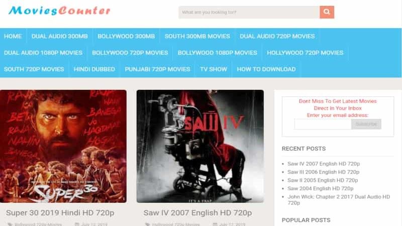 Moviescounter 2022: Best Bollywood HD Movies Download, Hollywood and South movies online